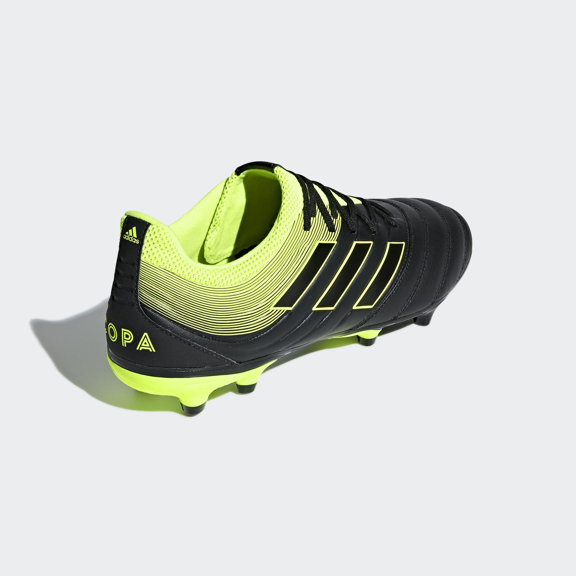 Adidas Copa 19.3 Firm Ground Cleats Black Yellow