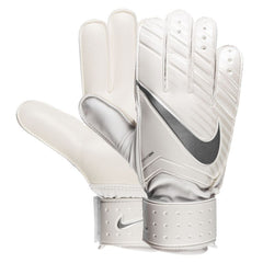 Nike Match Goalkeeper Gloves White/Chrome