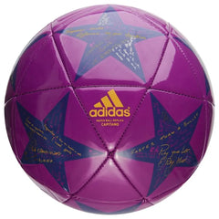 adidas Champions League Finale 16 Capitano Soccer Ball Shock Purple/Purple/Solar Gold