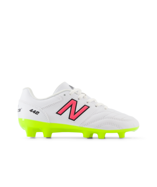 New Balance 442 V2 Academy Junior FG Terreno firme Blanco