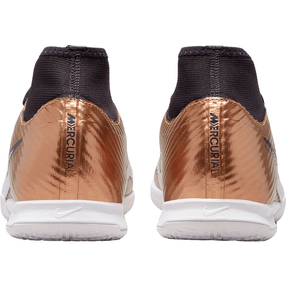 Nike Zoom Mercurial Superfly 9 IC Indoor Shoes Metallic Copper