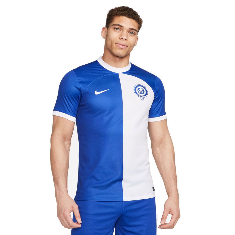 Nike Men's Atletico Madrid 2023/24 Stadium Away Jersey Old Royal/White