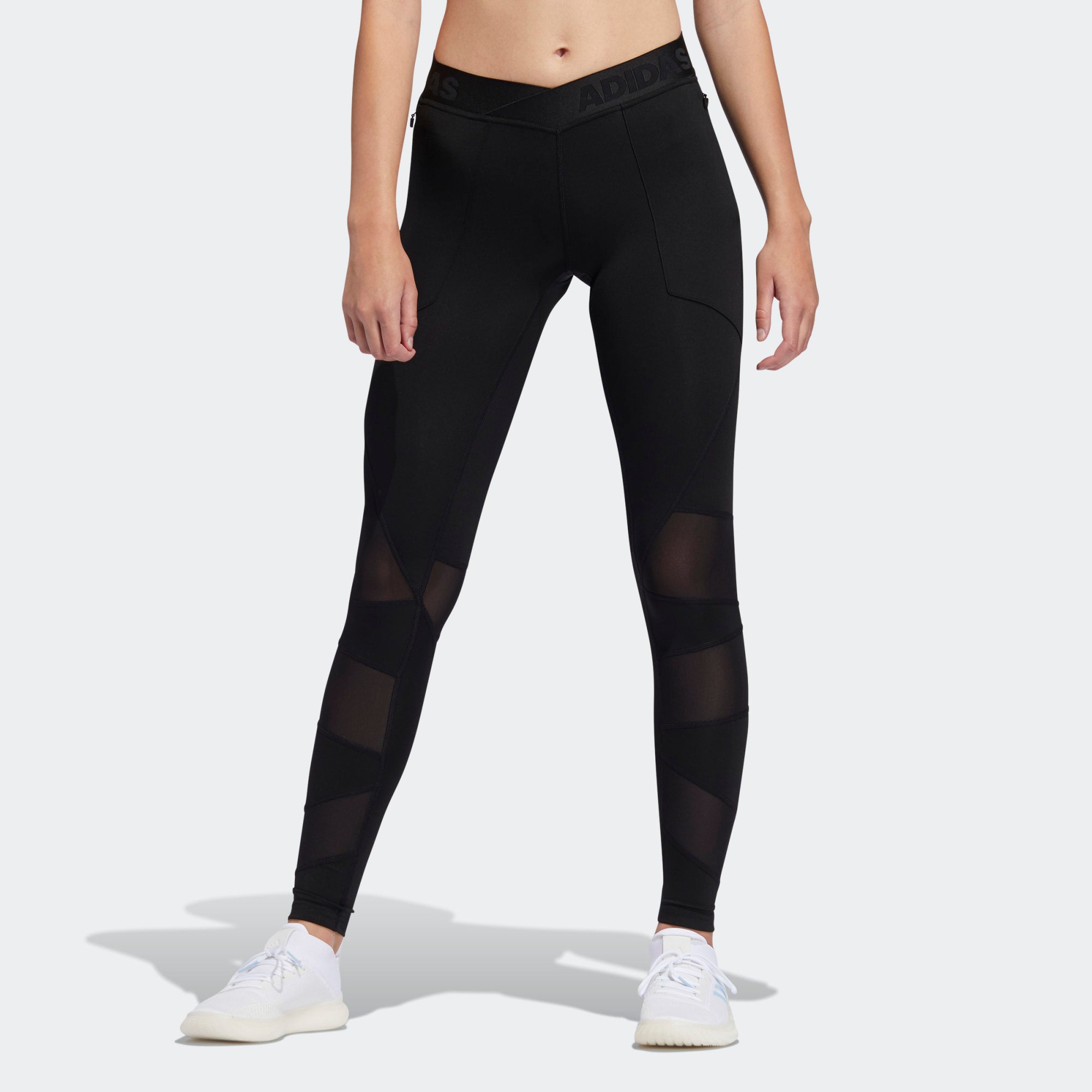 adidas Alphaskin Long Fitness Leggins Black