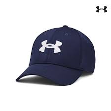 Gorra Blitzing de Under Armour para hombre, color negro y blanco