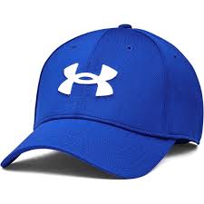 Gorra Blitzing de Under Armour para hombre, color negro y blanco