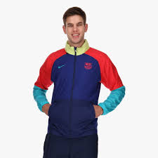 Chaqueta Nike Barcelona Graphic Royal