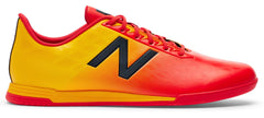 New Balance Men's Furon 4.0 Dispatch IN Indoor Football Boots Flame/Azteca Gold