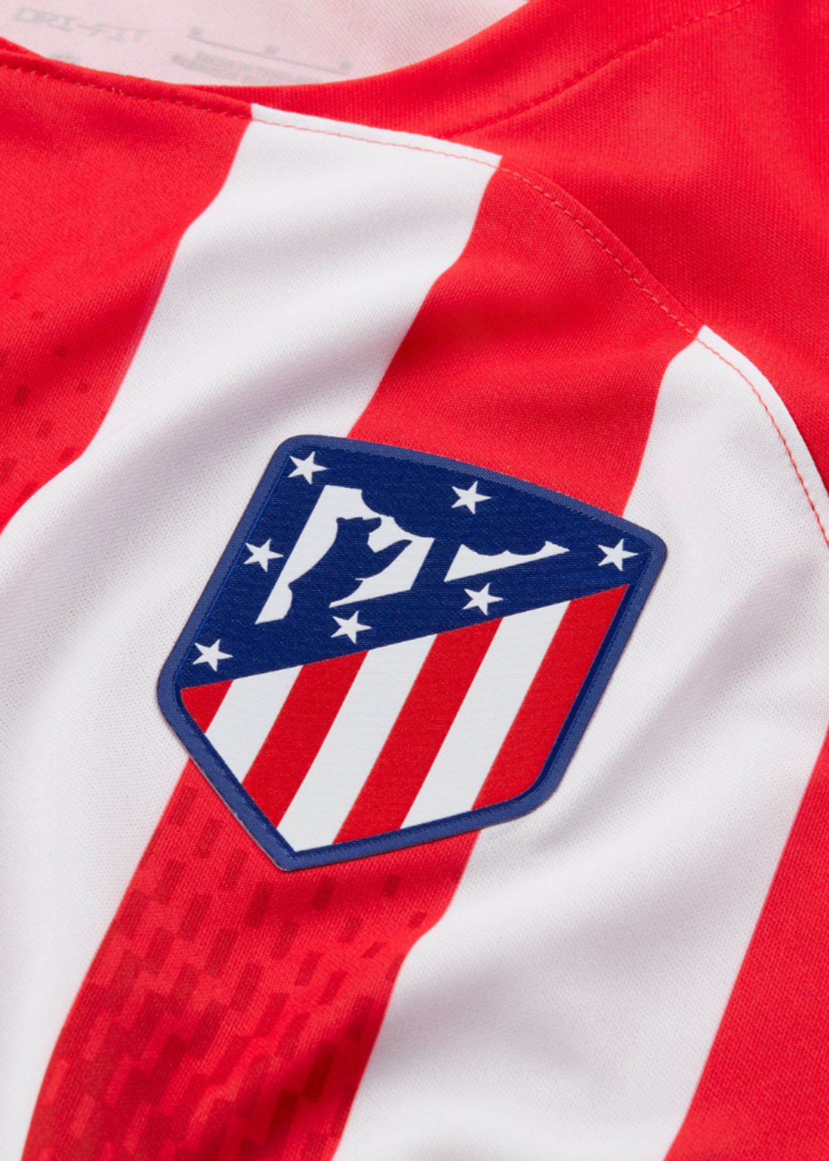 Nike Men's Atletico Madrid 2023/24 Stadium Home Jersey Sport Red/Global Red/White/Old