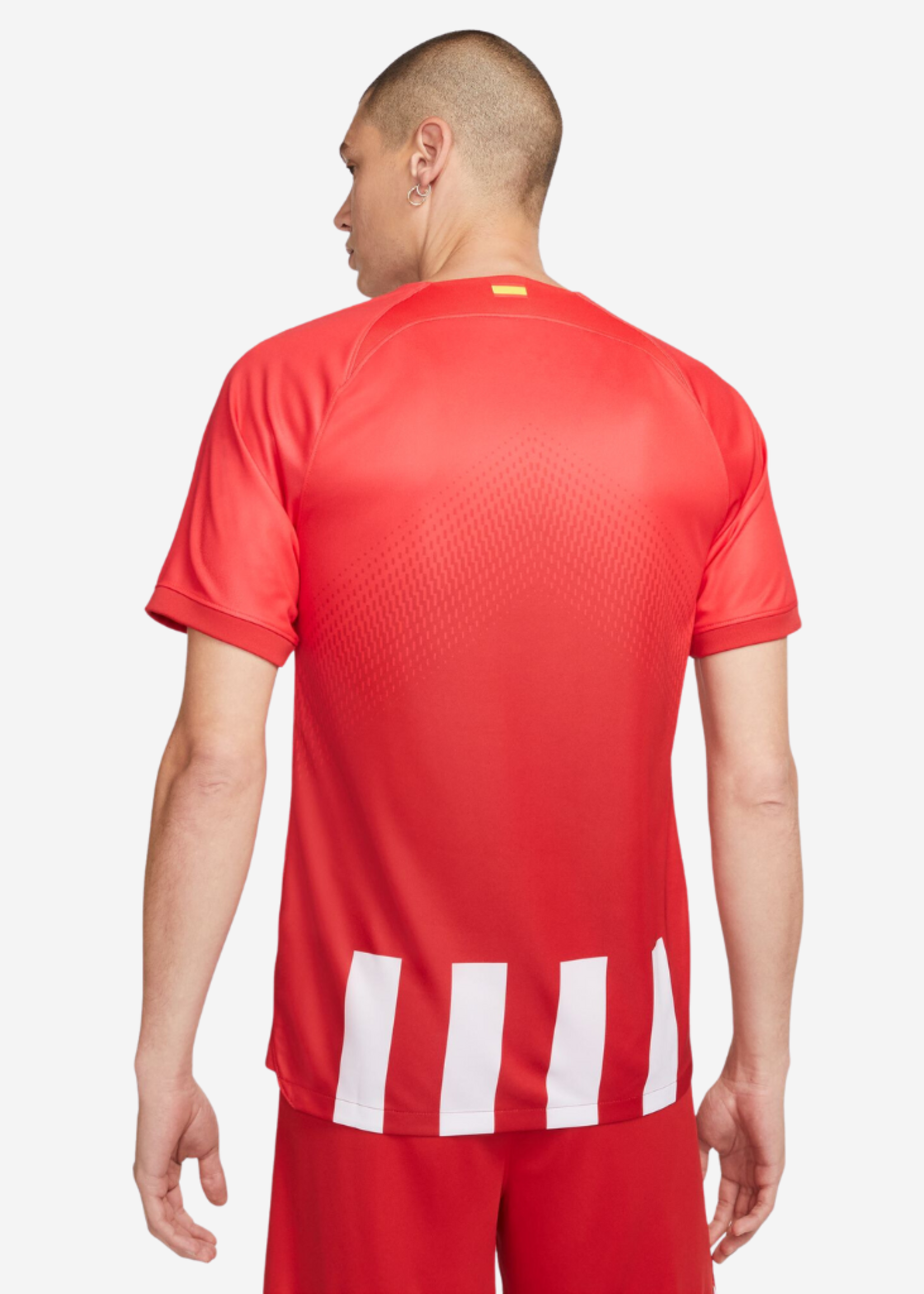 Nike Men's Atletico Madrid 2023/24 Stadium Home Jersey Sport Red/Global Red/White/Old