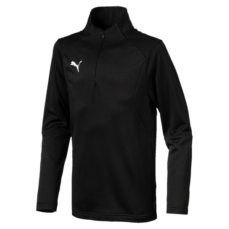 Puma Liga Training 1/4 ZiPuma Jckt Black Youth