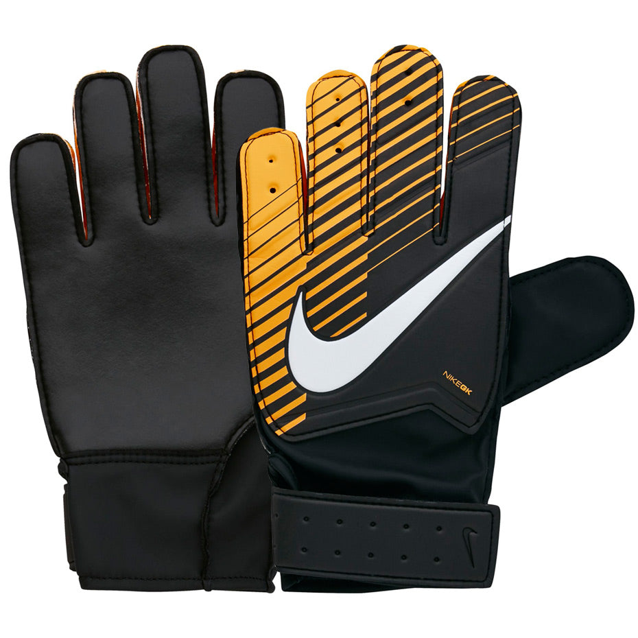 Nike Kid's Match Goalkeeper Gloves Black/Laser Orange/White