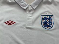 Umbro England Home Long Sleeve Jersey 2010/2011 White