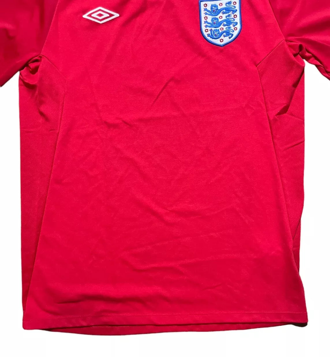 Umbro Inglaterra Segunda Equipación 2010 Rojo