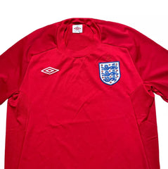 Umbro Inglaterra Segunda Equipación 2010 Rojo