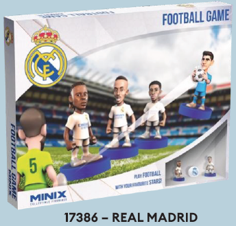 Juego de fútbol del Real Madrid de Banbo Toys, color blanco