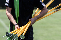 Kwik Goal Coaching Sticks Orange