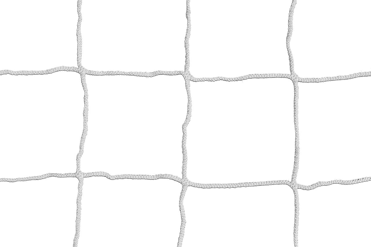 Kwik Goal Box Net 8Hx24Hx6Dx6B, 120MM Mesh, HTPP, Solid Braid, Knotless