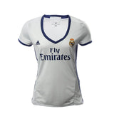 adidas Real Madrid Home Jersey 16 Mujer Blanco/Púrpura