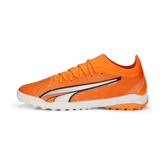 Botas de césped PUMA Ultra Match TT Turf naranja/blanco