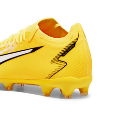 PUMA Ultra Match FG/AG Multi-Ground Cleats Yellow/White/Black