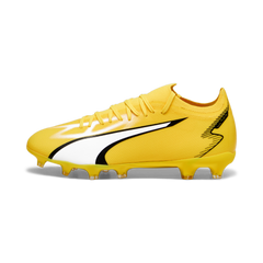 PUMA Ultra Match FG/AG Multi-Ground Cleats Yellow/White/Black