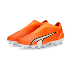 PUMA Kids' Ultra Match + LL FG Soccer Cleats