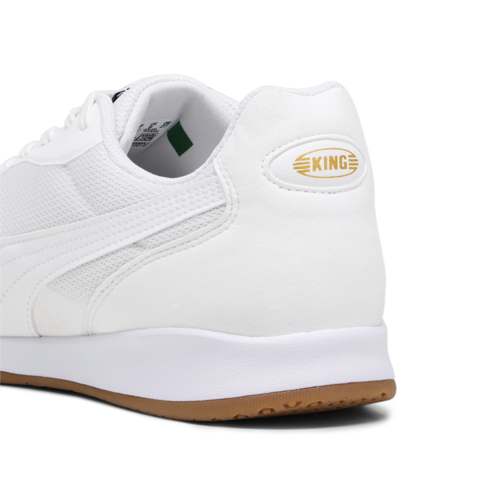 Zapatos de interior PUMA King Top IT Blanco/Oro