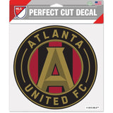 Atlanta United FC - Calcomanía troquelada a todo color de 8x8