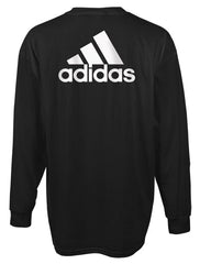 Camiseta de manga larga con logo trasero de adidas