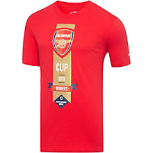 Puma Arsenal Winner Tee Red