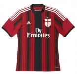 adidas AC Milan Home Jersey 14 Black/R