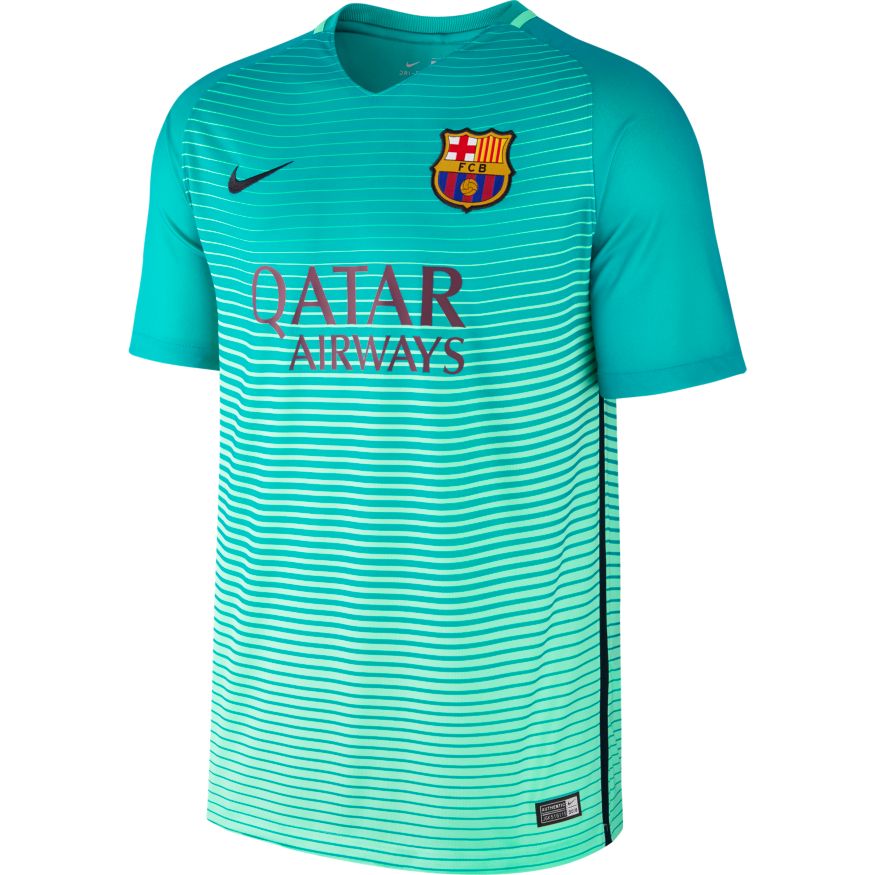 Camiseta Nike Barcelona Tercera Equipación 16/17 Verde