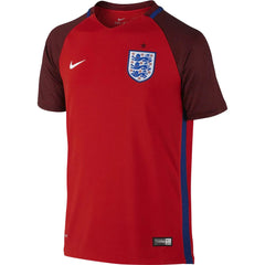 Camiseta de visitante juvenil Nike Inglaterra 16 R