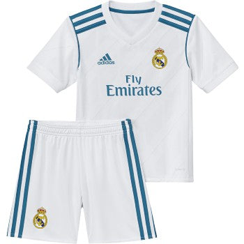 Minikit adidas Real Madrid Home 17 Blanco