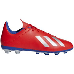 adidas X 18.4 FXG J Red/Silver/Blue