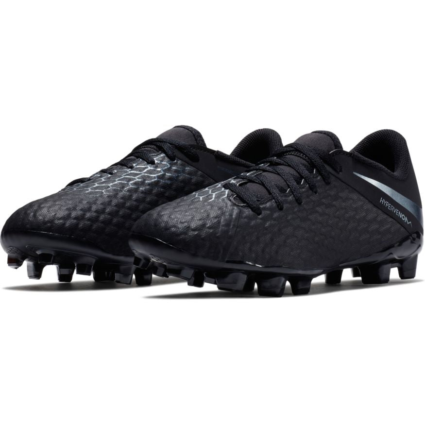 Nike Hypervenom 3 Academy FG Blac Black 3