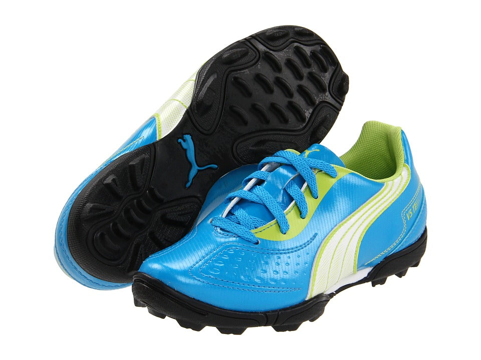 Puma V5.11 TT Jr Blue-White-Lime