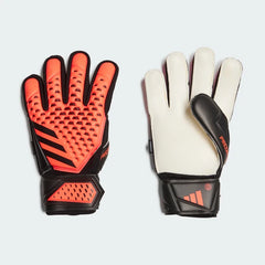 Guantes adidas Predator Match Fingersave Naranja/Negro