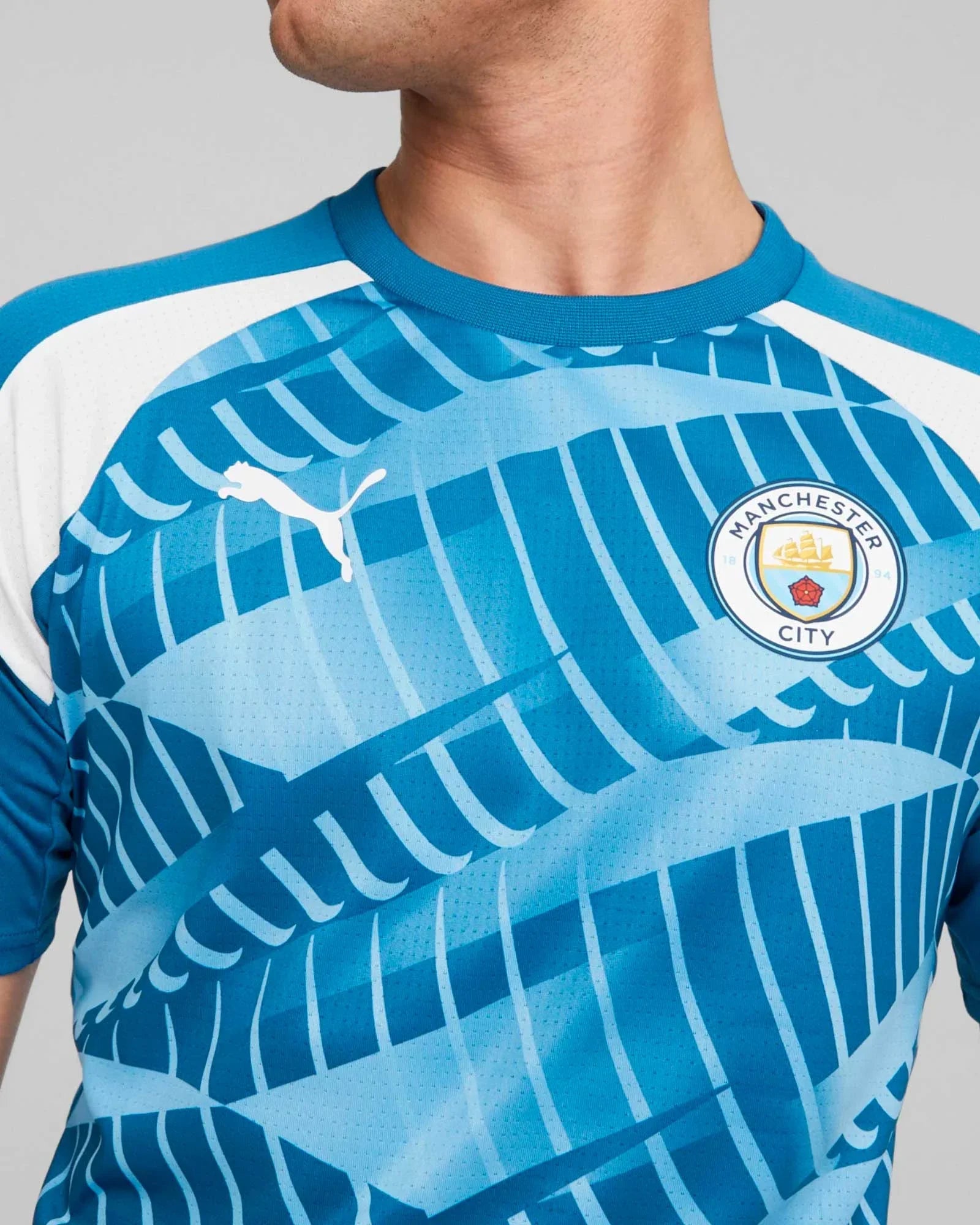 Camiseta de manga corta PUMA Manchester City Prematch