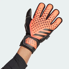 Guantes adidas Predator Match Fingersave Naranja/Negro