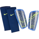 Espinilleras Nike Mercurial Lite Azul vacío/Zafiro/Voltio