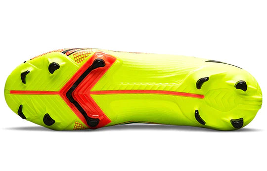 Nike Mercurial Vapor 14 Academy FG/MG Multi-Ground Football Boots Volt/Bright Crimson