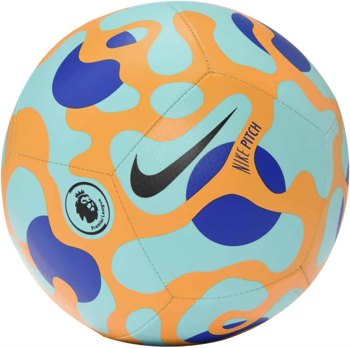 Balón de fútbol Nike Premier League Pitch verde/naranja/azul