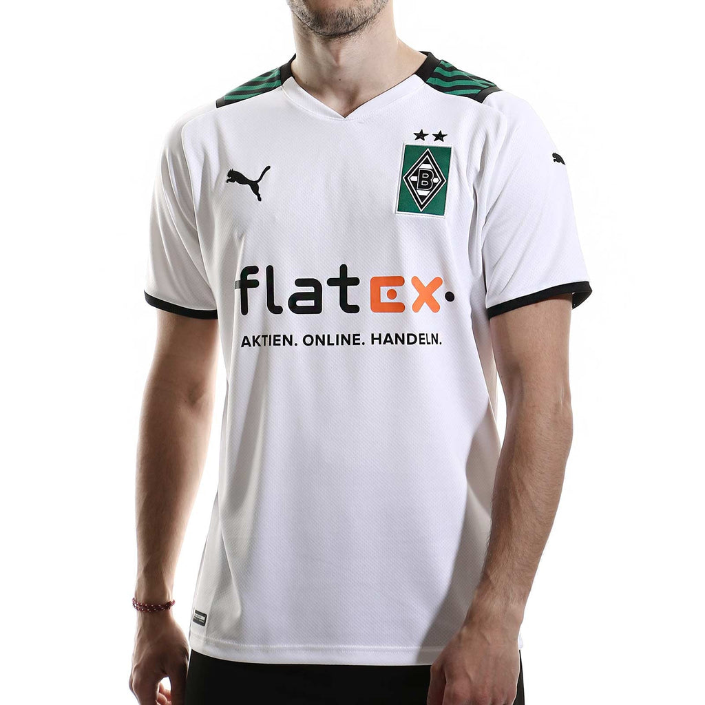 Puma Borussia Monchengladbach Home Jersey 21 White Power Green Best Buy Soccer