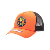 Fan Ink Club America Aspen Trucker Hat Naranja