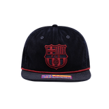 Fan Ink FC Barcelona Snow Beach Gorra ajustable Negro