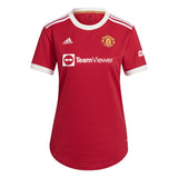 Camiseta adidas Mujer Manchester United Primera Equipación 2021