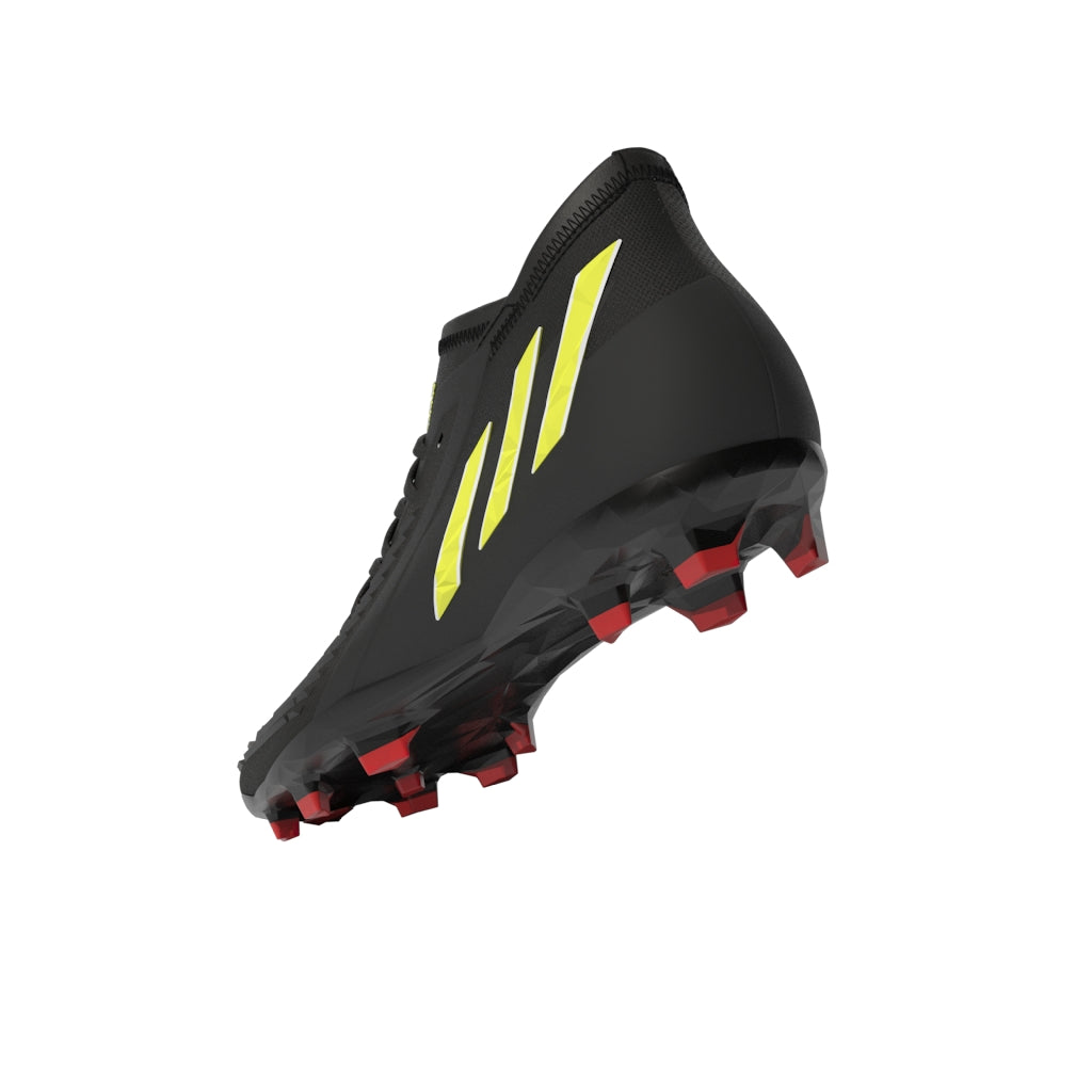 adidas Kids Predator Edge 1 FG J Soccer Cleats Black/Yellow