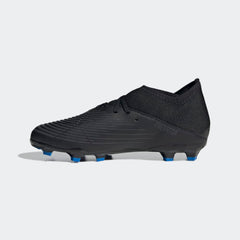 Botas de fútbol para terreno firme adidas Predator EDGE 3 FG J para niños Negro/Blanco