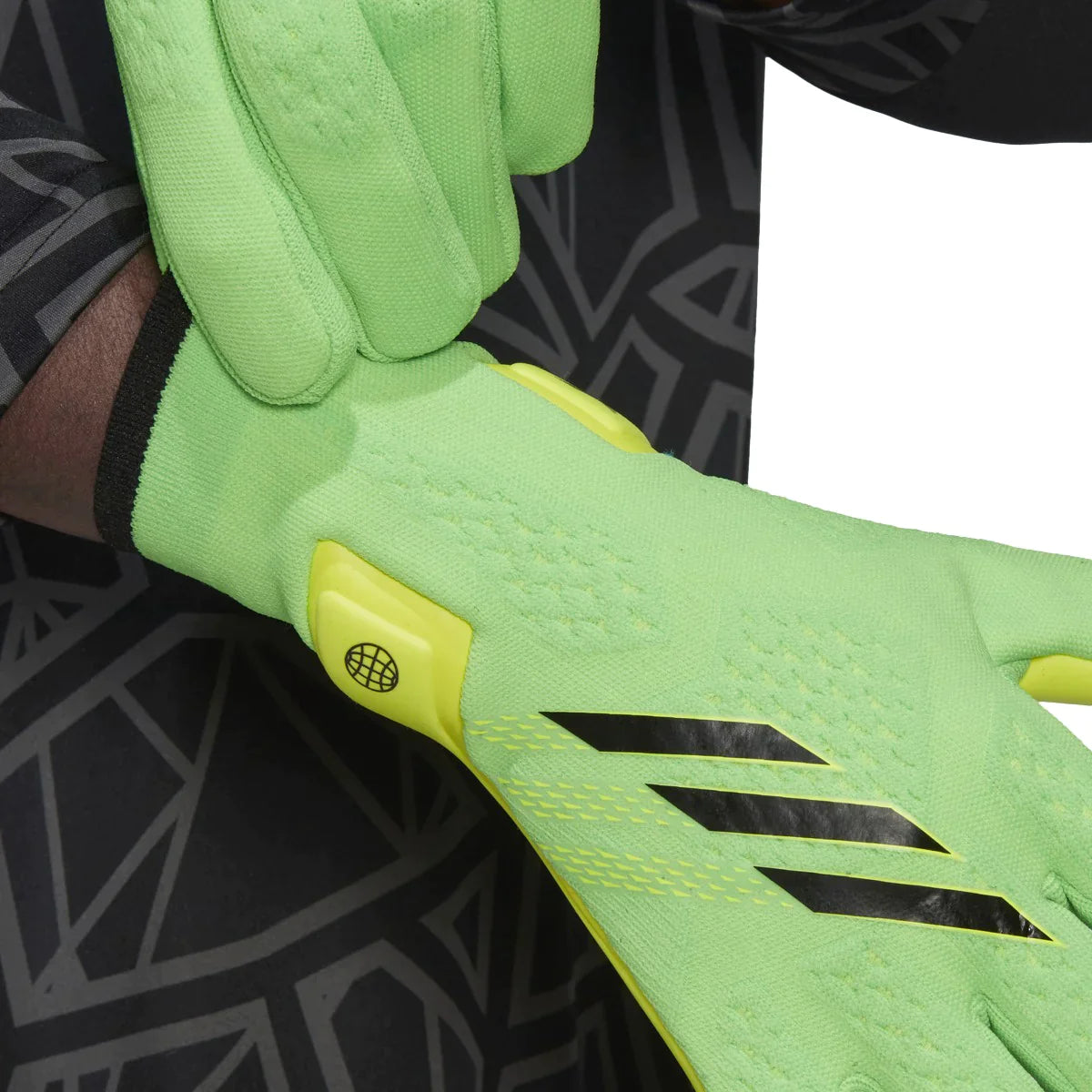 adidas X PRO Goalkeeper Gloves Green/Black/Solar Yellow